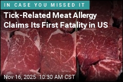 Tick-Related Meat Allergy Claims Its First Fatality in US
