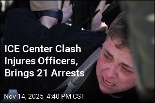 ICE Center Clash Injures Officers, Brings 21 Arrests
