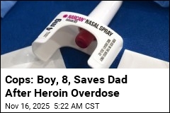 Cops: Boy, 8, Saves Dad From Overdose With Narcan
