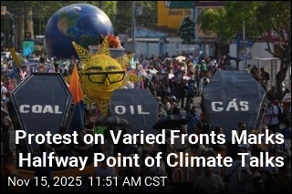 Varied Movements Join at Climate Talks Protest