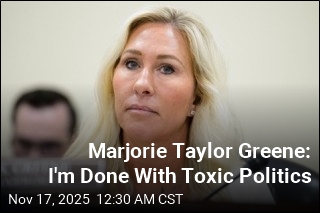 Marjorie Taylor Greene Vows to Ditch Toxic Politics