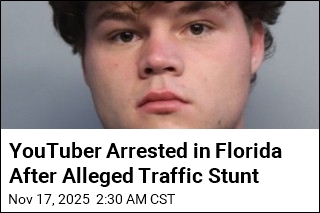 YouTuber Arrested in Florida After Alleged Traffic Stunt