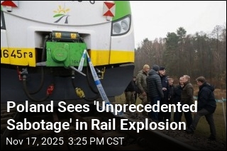 Poland: Saboteurs Tried to Blow Up a Train