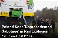 Poland: Saboteurs Tried to Blow Up a Train