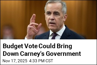 Budget Vote Could Bring Down Carney&#39;s Government