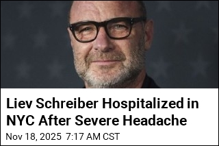 Liev Schreiber Hospitalized in NYC After Severe Headache