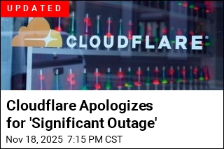 Cloudflare Outage Disrupts ChatGPT, X, Other Sites