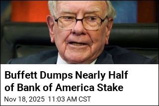 Buffett Dumps Nearly Half of Bank of America Stake