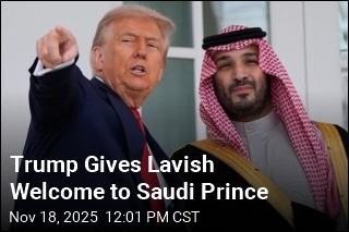 Trump Welcomes Saudi Crown Prince to White House