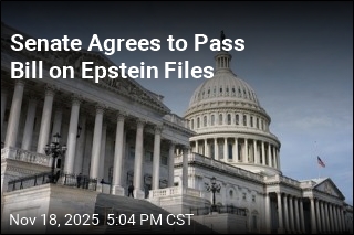 Senate Agrees to Pass Bill on Epstein Files