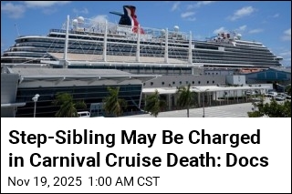 Step-Sibling May Face Charges in Carnival Cruise Death