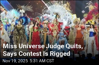 Miss Universe Judge Quits, Says Contest Is Rigged