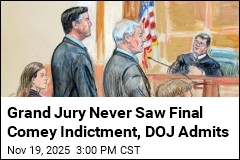 Grand Jury Never Saw Final Comey Indictment, DOJ Admits