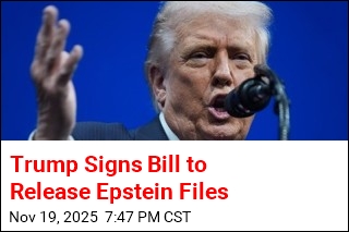 Trump Signs Bill to Release Epstein Files