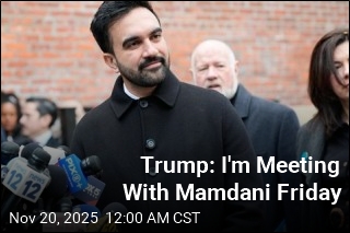 Trump: I'm Meeting With Mamdani Friday