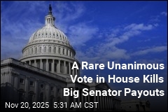 House Kills $500K Payouts to Senators in Unanimous Vote