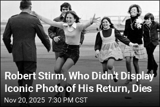 Robert Stirm, Who Didn&#39;t Display Iconic Photo of His Return, Dies