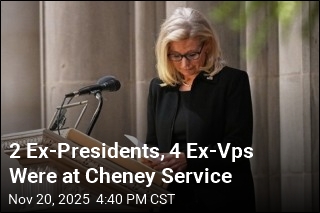 Bush, Liz Cheney Deliver Eulogies for Dick Cheney