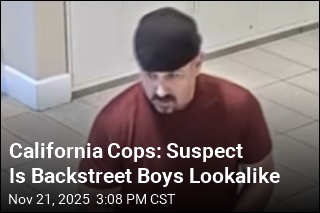 California Cops: Suspect Is Backstreet Boys Lookalike
