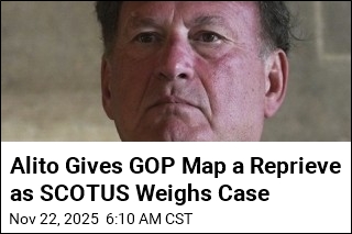 Alito Gives GOP Map a Reprieve as SCOTUS Weighs Case