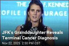JFK&#39;s Granddaughter Reveals Terminal Cancer Diagnosis