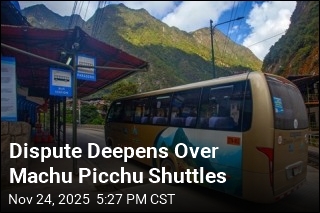 Dispute Deepens Over Machu Picchu Shuttles