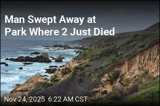 Man Swept Away at Park Where 2 Just Died