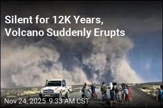 Volcano Silent for 12K Years Suddenly Erupts