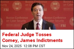 Federal Judge Dismisses Comey, James Indictments