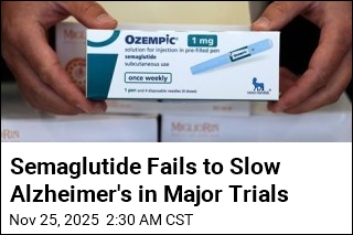 Semaglutide Fails to Slow Alzheimer&#39;s in Major Trials