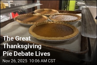 The Great Thanksgiving Pie Debate Lives