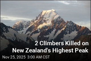 2 Climbers Die on New Zealand's Highest Peak