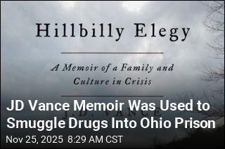 JD Vance Memoir Was Used to Smuggle Drugs Into Ohio Prison
