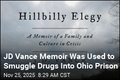 JD Vance Memoir Was Used to Smuggle Drugs Into Ohio Prison