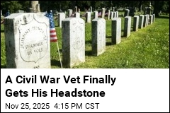 A Civil War Vet Receives His Headstone&mdash;in the UK