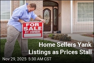 Home Sellers Yank Listings as Prices Stall