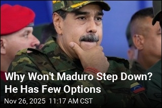 Why Won&#39;t Maduro Step Down? He Has Few Options