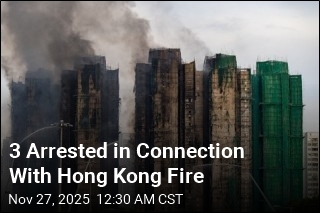 3 Arrested in Connection With Hong Kong Fire