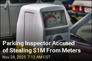 Parking Inspector Accused of Stealing $1M From Meters