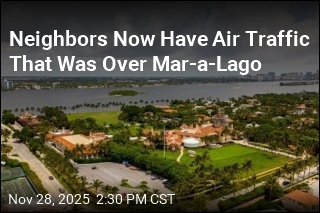 Mar-a-Lago Is a No-Fly Zone, Shifting Noise to Neighbors
