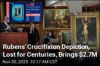 Rubens' Crucifixion Depiction, Lost for Centuries, Brings $2.7M
