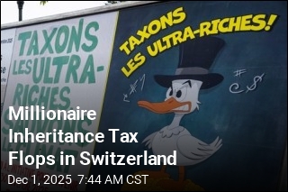 Swiss Reject Proposed Tax on Super Rich