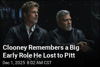 Clooney Remembers a Big Early Role He Lost to Pitt
