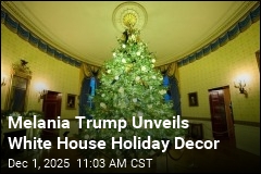 Melania Trump Unveils White House Holiday Decor