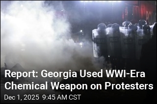 Report: Georgia Used Chemical Weapon on Protesters