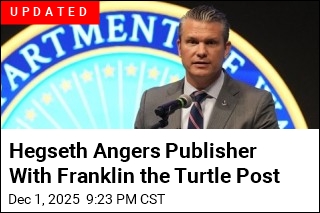 Hegseth Meme Shows Franklin the Turtle Attacking Drug Boat