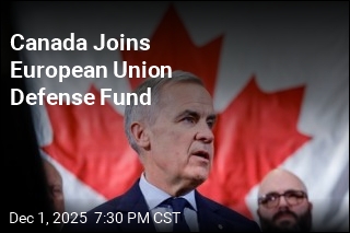 Canada Joins European Union Defense Fund