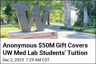 Anonymous $50M Gift Covers UW Med Lab Students&#39; Tuition
