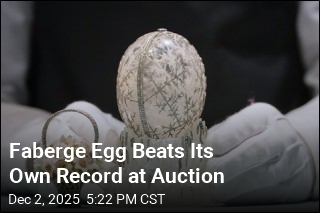 Imperial Faberge Egg Sells for $30M at Auction