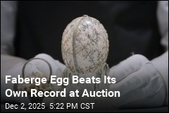 Imperial Faberge Egg Sells for $30M at Auction